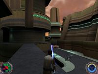 une photo d'Ã©cran de Star Wars - Jedi Knight 2 - Jedi Outcast sur Microsoft X-Box